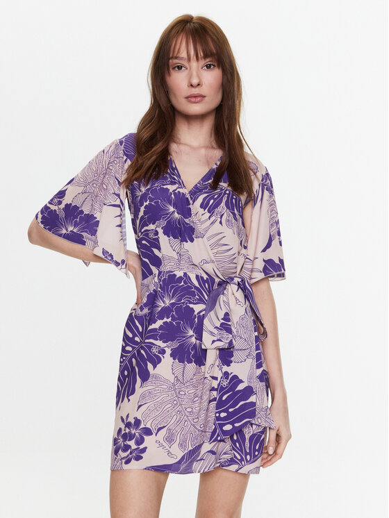 Pinko Vasaras kleita 100994 A0RL Violets Regular Fit