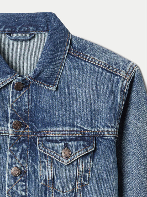 Gap Gap Kurtka jeansowa 523213-00 Niebieski Regular Fit