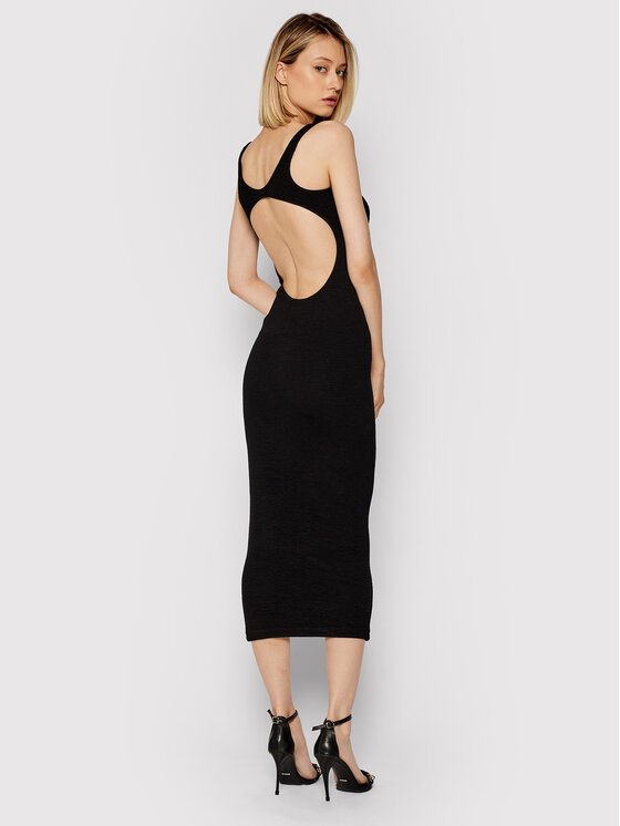 Remain Vsakodnevna obleka Elvirah RM483 Črna Slim Fit