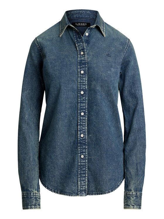 LAUREN RALPH LAUREN LAUREN RALPH LAUREN traper košulja 200971084001 Plava Classic Fit
