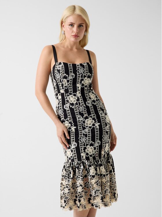 Marciano Guess Marciano Guess Každodenní šaty 182743 Černá Classic Fit