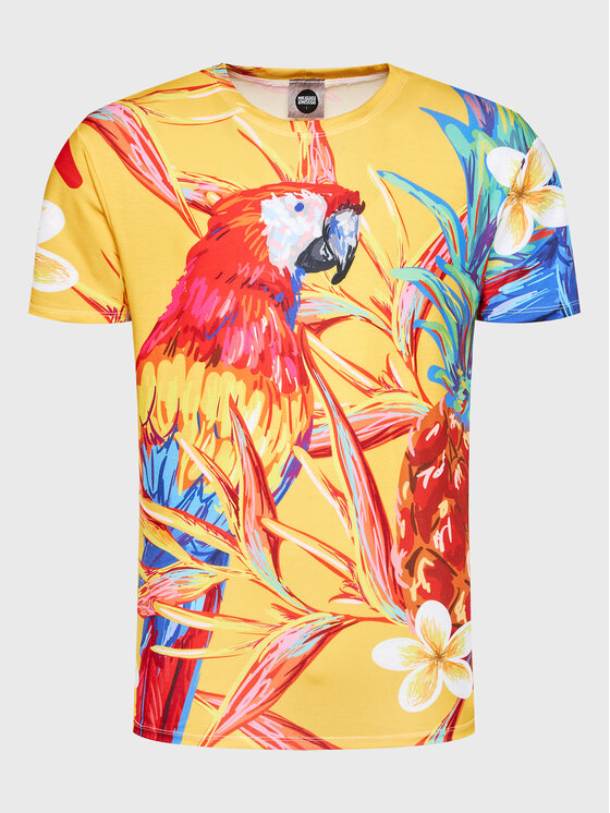 T-shirt Unisex Paradise Parrots Multicolore