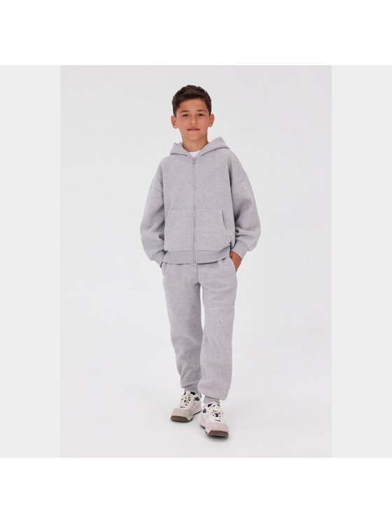 minoti minoti Komplet dresowy 33FLEECE295 Szary jasny Regular Fit