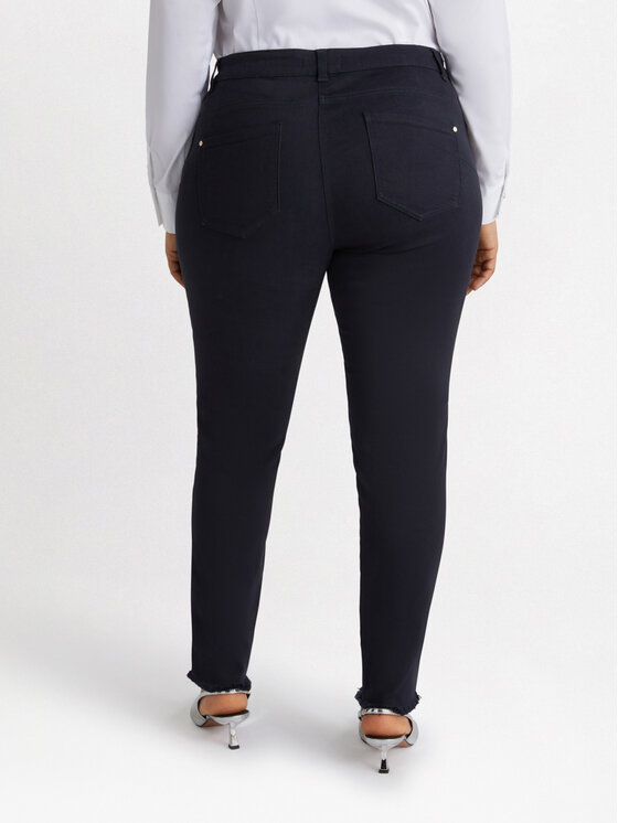 Fiorella Rubino Fiorella Rubino Pantaloni di tessuto P547T204794N034 Blu Skin Fit