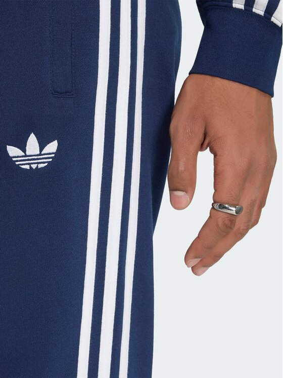 adidas adidas Donji dio trenerke 3-Stripes Sweatjoggers KE1688 Tamnoplava Regular Fit