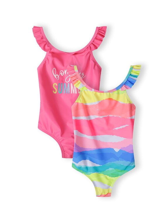 minoti minoti Strój kąpielowy 22swim51 Różowy