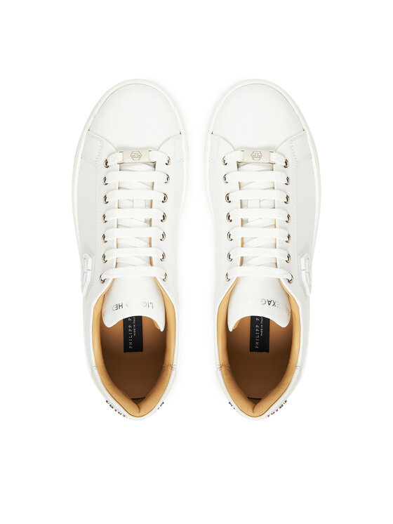 PHILIPP PLEIN PHILIPP PLEIN Tenisice PAES USC0722 PLE005N01 Bijela