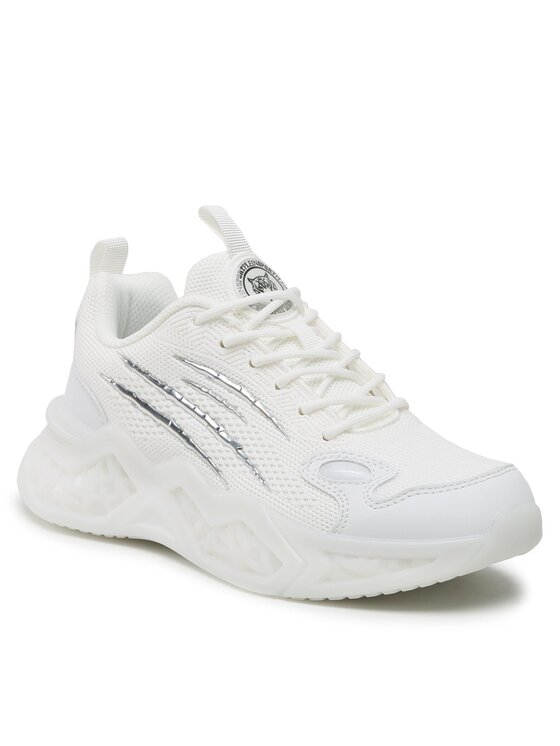 Plein Sport Plein Sport Sneakersy Runner FABS USC0338 STE003N Biela