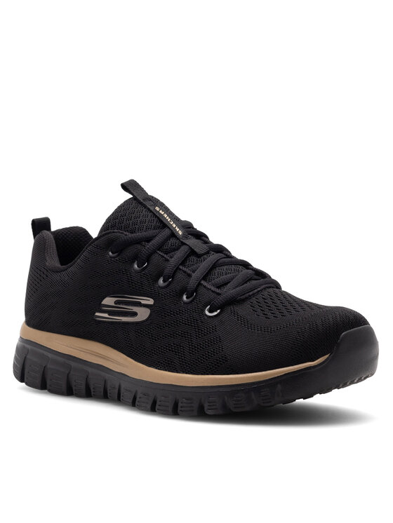 Skechers Skechers Sneakers GRACEFUL 12615 BKRG Schwarz
