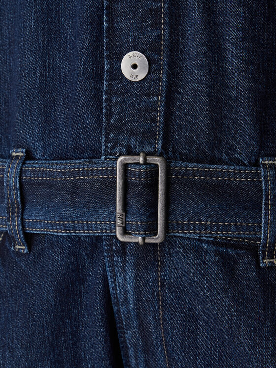 G-Star Raw G-Star Raw Kombinezon D26877-E090 Granatowy Relaxed Fit