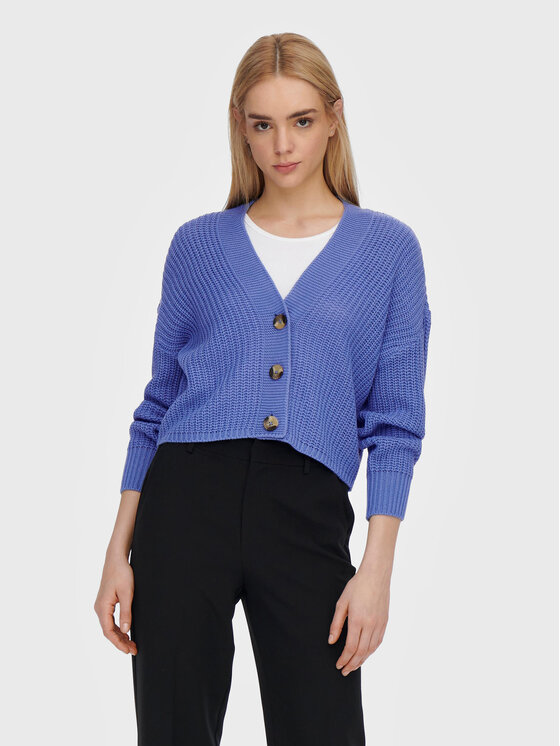 ONLY ONLY Cardigan Carol 15211521 Blu Relaxed Fit