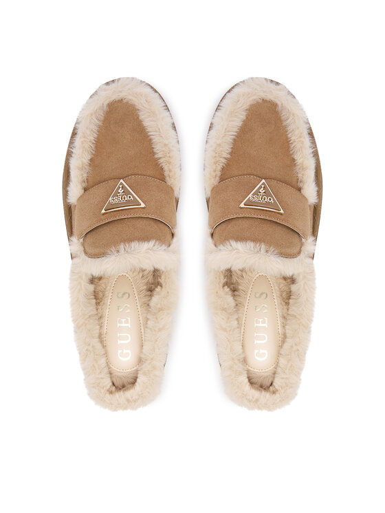 Guess Guess Plätud FLFBRI ESU06 Beež