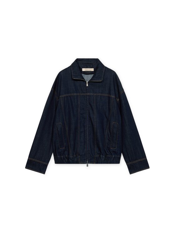 Trussardi Trussardi Płaszcz zimowy R4086100015N0DA Niebieski Regular Fit