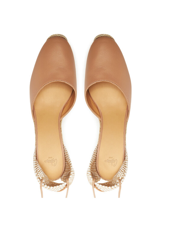 Castañer Castañer Espadryle Carina/8/250 025337 Beżowy
