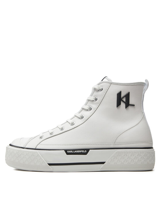 KARL LAGERFELD KARL LAGERFELD Teniși KL50450 Alb