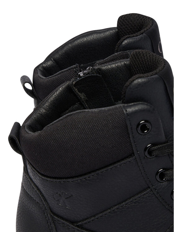 Calvin Klein Calvin Klein Gležnjače Lace-Up Bootie V3X5-83187-1695 S Crna