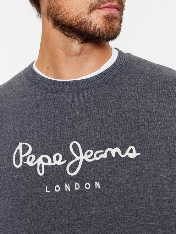 Pepe Jeans Pepe Jeans Pulóver Nouvel PM582522 Sötétkék Regular Fit