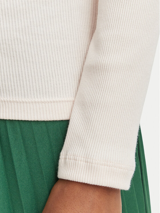 Lacoste Lacoste Тениска с яка и копчета DF5281 Светлорозов Slim Fit