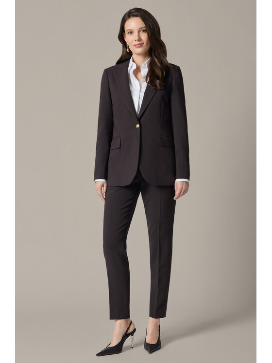 Lancerto Lancerto Spodnie materiałowe Donna SP073225000017 Brązowy Regular Fit