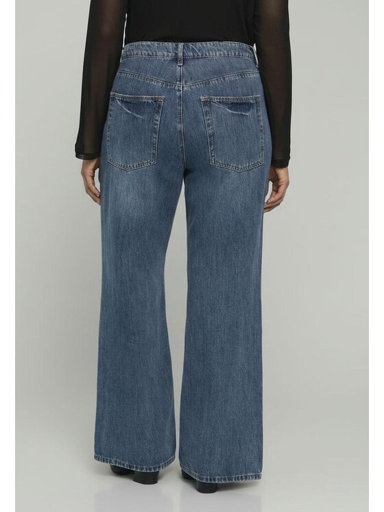 Fiorella Rubino Fiorella Rubino Jeans P432T005065N024 Blu Flared Fit