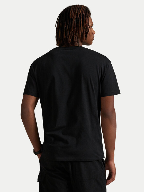 Polo Ralph Lauren Polo Ralph Lauren Tričko 710981370001 Čierna Classic Fit