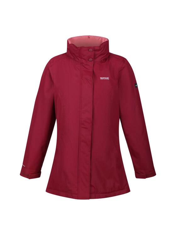 Regatta Regatta Kurtka przeciwdeszczowa Blanchet II Czerwony Long Fit