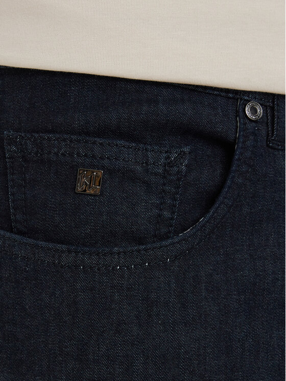 KARL LAGERFELD KARL LAGERFELD Blugi 265501 562839 Bleumarin Skinny Fit