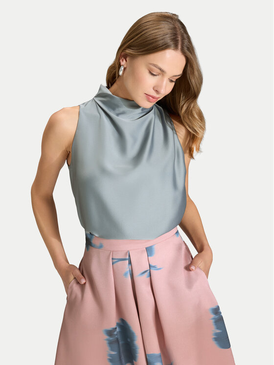 Swing Swing Bluză 1AK00500 Albastru Regular Fit