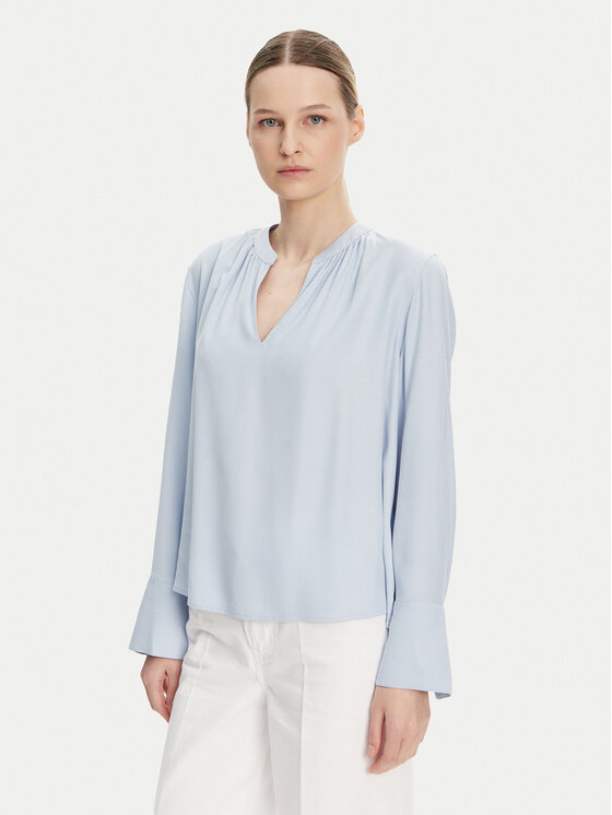Tommy Hilfiger Tommy Hilfiger Halenka WW0WW44049 Světle modrá Regular Fit