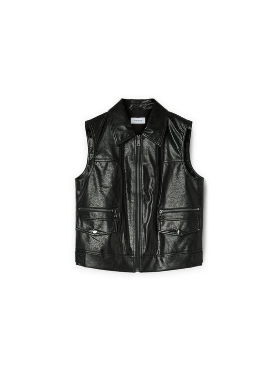 Motivi Motivi Giacca in similpelle R326Q001049N033 Nero Regular Fit