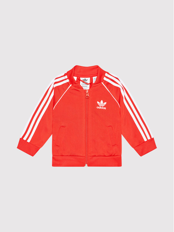 Tuta adicolor Sst Track H35600 Rosso Regular Fit