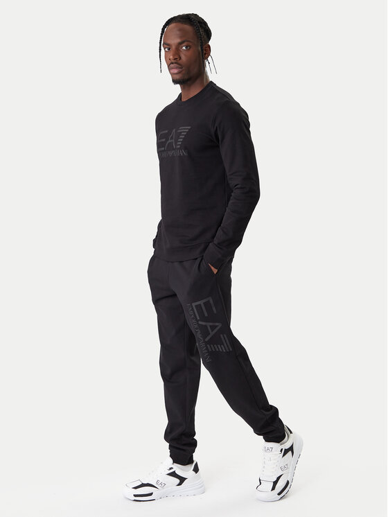 EA7 Emporio Armani EA7 Emporio Armani Teplákové kalhoty 7M001415 AF22266 MC005 Černá Regular Fit