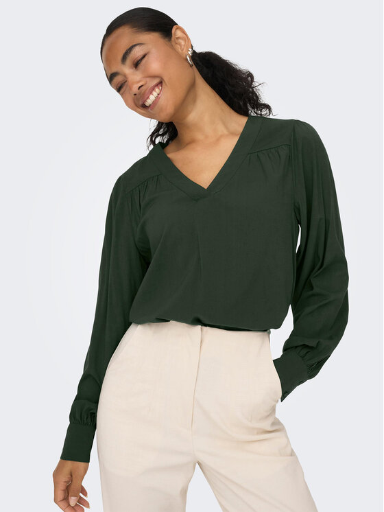 ONLY ONLY Palaidinė 15303748 Žalia Regular Fit