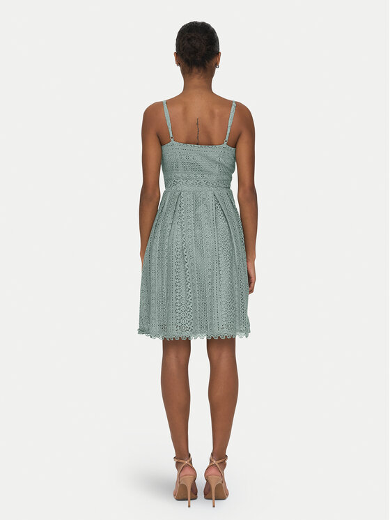 ONLY ONLY Sommerkleid Helena 15204799 Grün Regular Fit