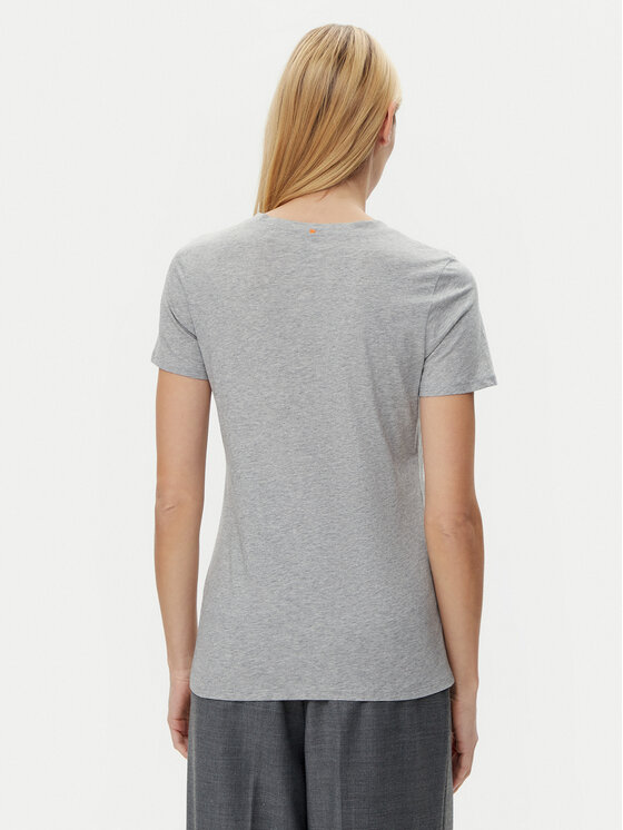 BOSS BOSS T-Shirt C_Elogo_5 50501139 Szary Regular Fit