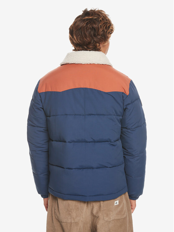 Quiksilver Quiksilver Geacă din puf The Puffer Jckt EQYJK03981 Bleumarin Regular Fit