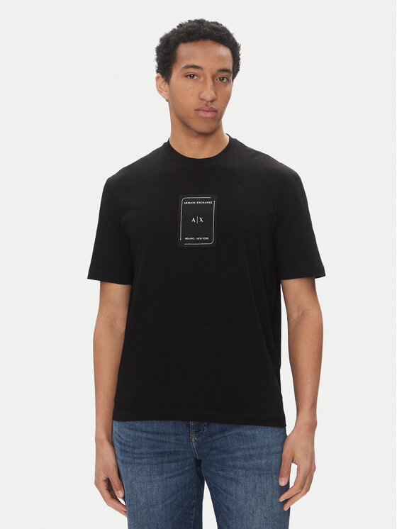 Armani Exchange Armani Exchange T-Shirt XM000570 AF10356 UC001 Czarny Regular Fit