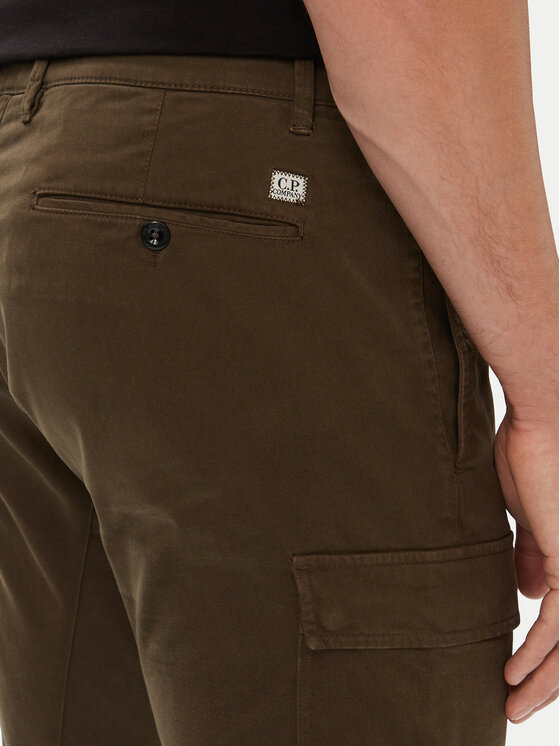 C.P. Company C.P. Company Kargo hlače 21CMPA172A005529G Kaki Regular Fit