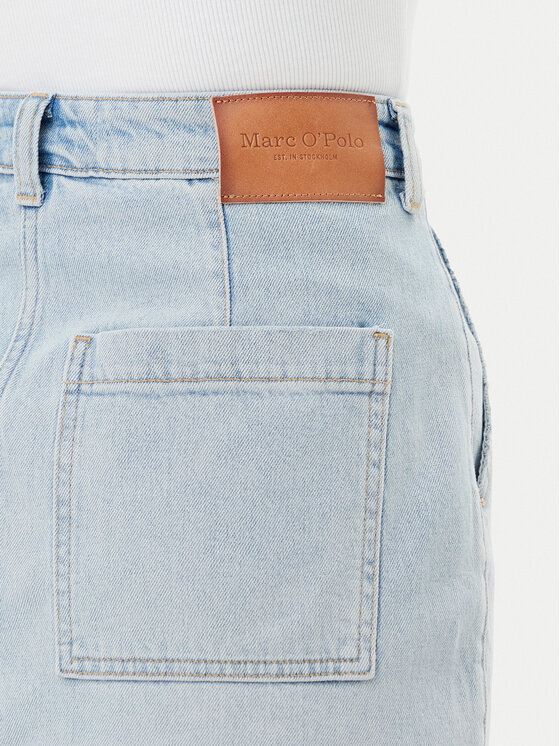 Marc O'Polo Marc O'Polo Džínová sukně 503 9186 24009 Modrá Regular Fit
