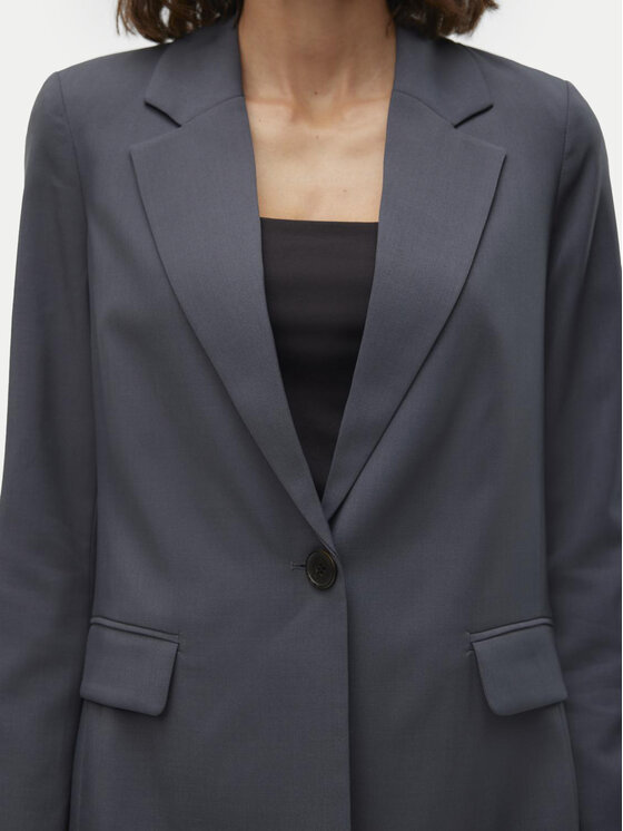 Vero Moda Vero Moda Сако Rita 10301699 Сив Loose Fit