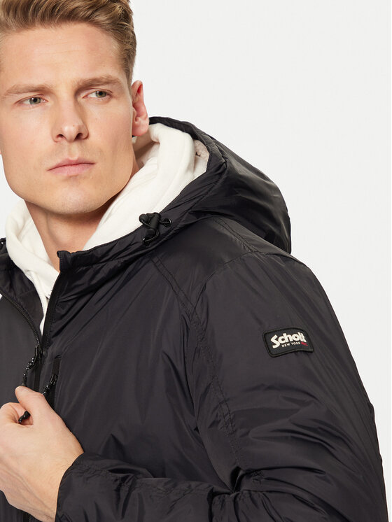 SCHOTT N.Y.C. SCHOTT N.Y.C. Hanorac BLADEN2 Negru Regular Fit