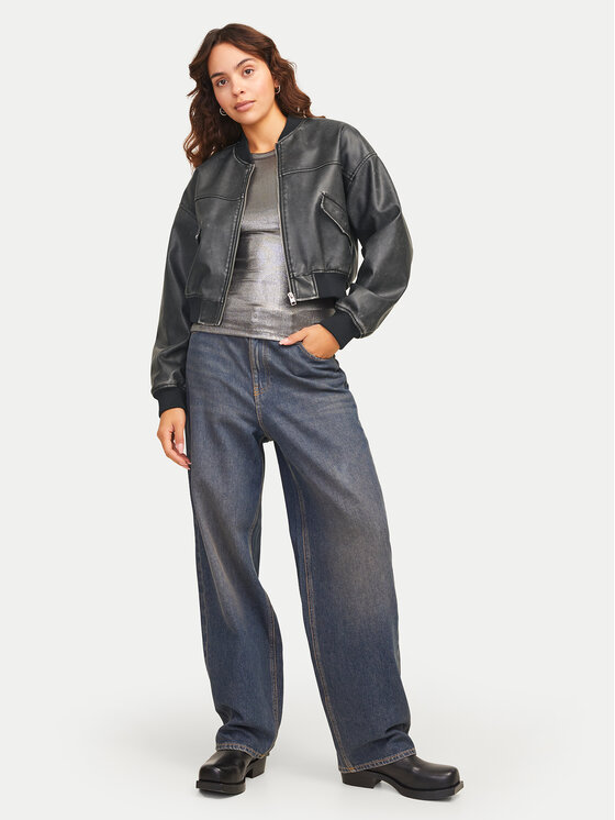 JJXX JJXX Jacke aus Kunstleder Tora 12262126 Schwarz Regular Fit