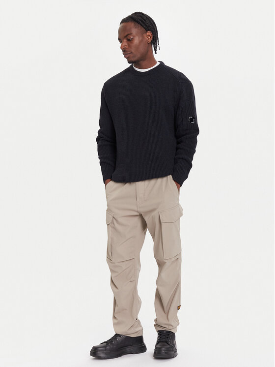 C.P. Company C.P. Company Pullover 19CMKN307A006170A Dunkelblau Regular Fit