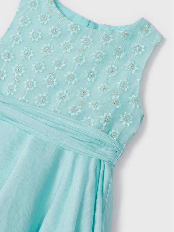 Mayoral Mayoral Elegantes Kleid 3912 Blau
