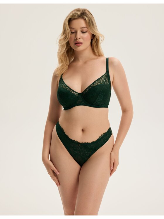 Esotiq Esotiq Biustonosz usztywniany 43573 Zielony