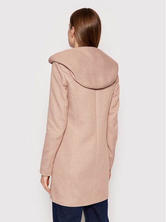 ONLY ONLY Płaszcz przejściowy Sedona 15142911 Różowy Regular Fit
