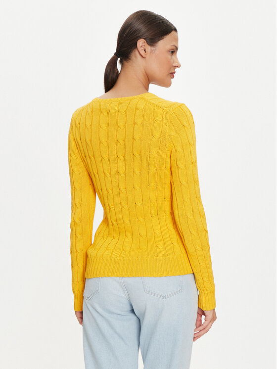 Polo Ralph Lauren Polo Ralph Lauren Maglione 211891640022 Giallo Slim Fit