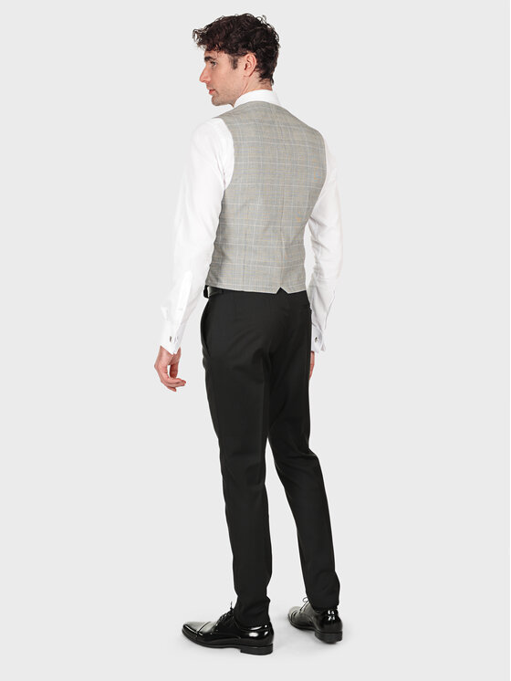 Evenemen Evenemen Kamizelka BOSTON EKOSE 9280 Szary Slim Fit