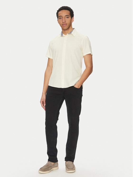 Blend Blend Koszula 20717866 Biały Regular Fit