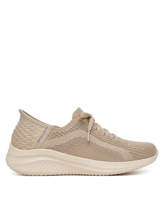 Skechers Skechers Sneakersy Slip-Ins Ultra Flex 3.0 - Brilliant Beżowy